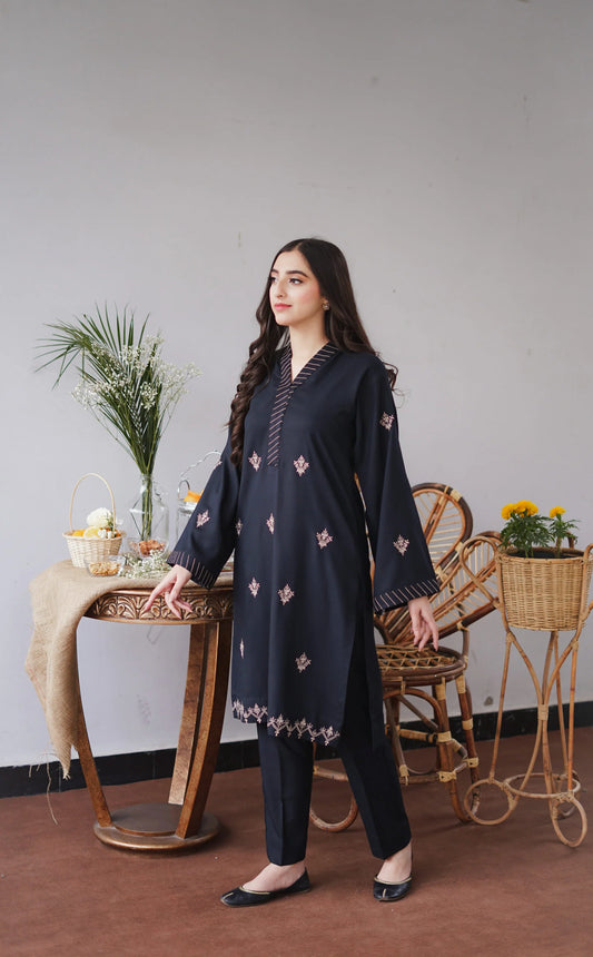 ASLING -UNSTITCHED 3PC AIR-JET DHANAK EMBROIDED COLLECTION BS1013
