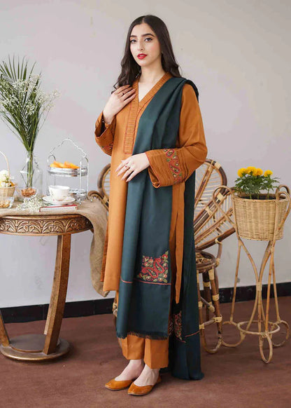 ASLING -UNSTITCHED 3PC AIR-JET DHANAK EMBROIDED COLLECTION BS1014
