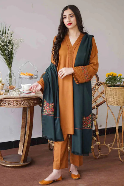 ASLING -UNSTITCHED 3PC AIR-JET DHANAK EMBROIDED COLLECTION BS1014