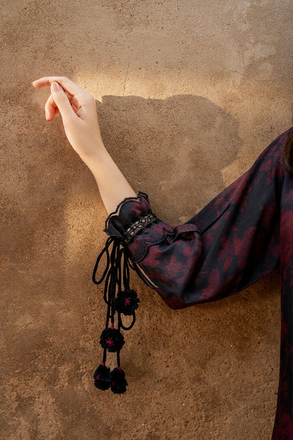 Baroque Unstitched 3pc= Digital Printed Khaddar Collection BS1005